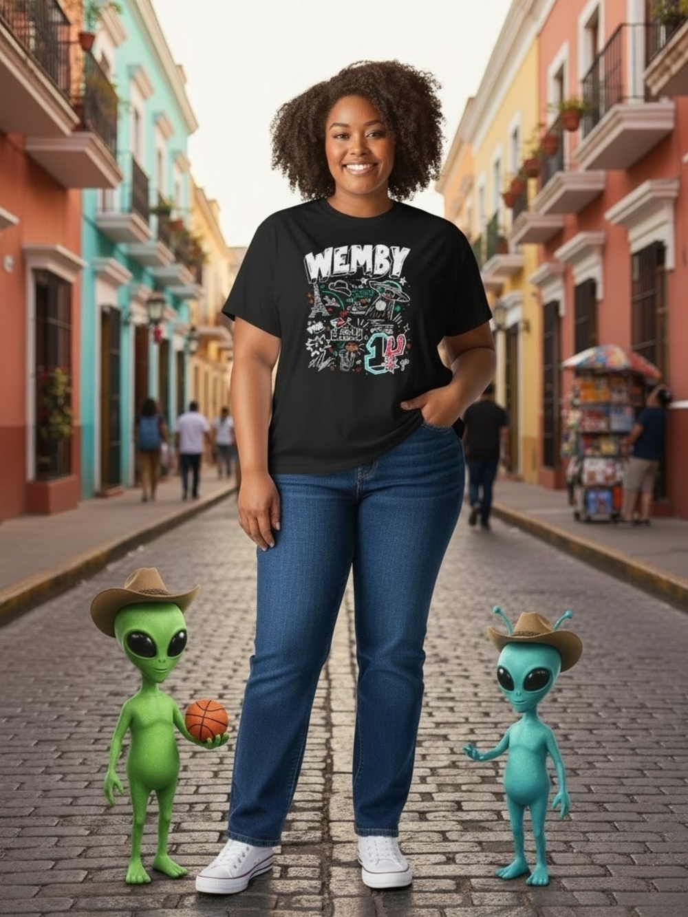 Size 2XL Wemby Graphic Tee
